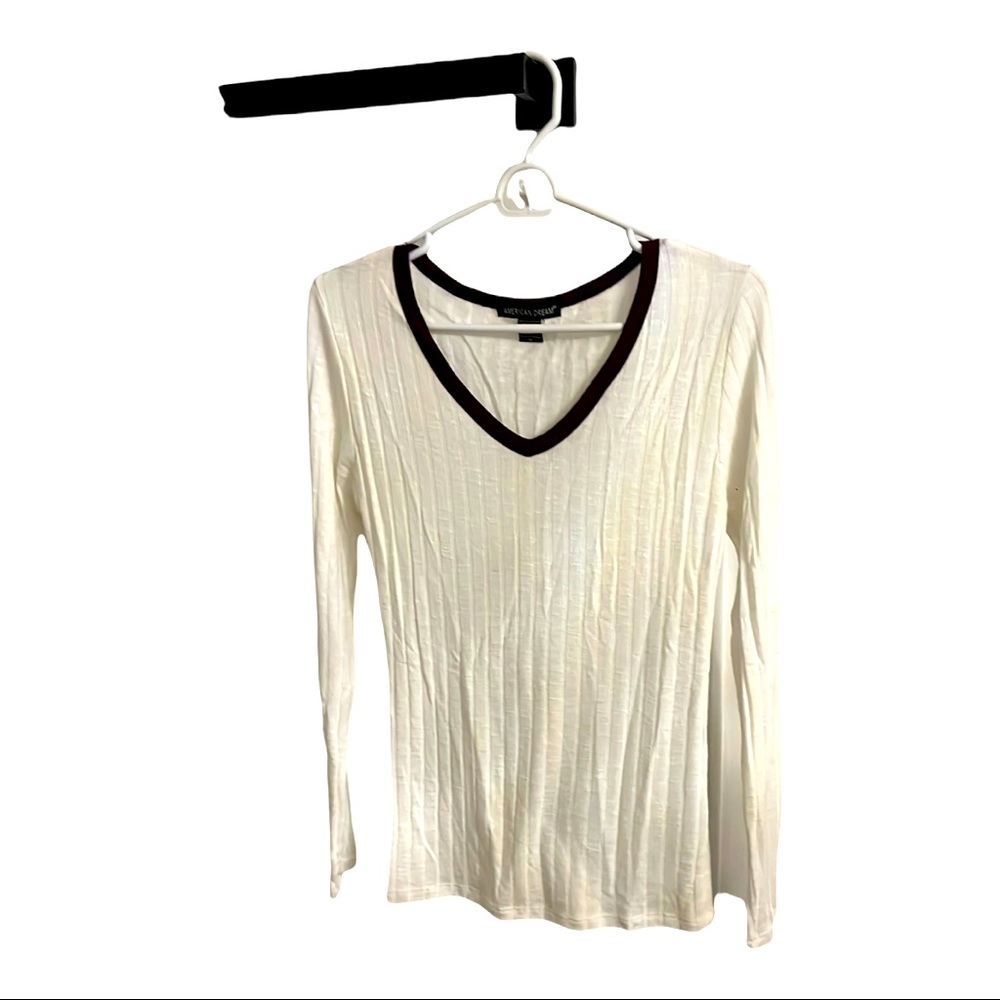 SALE!! Cream Sheer Sweater / Top 🔥5/25!!🔥